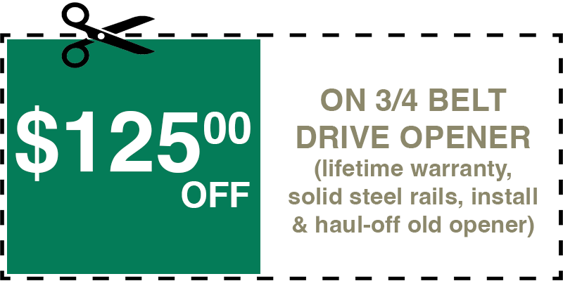 125 off garage door opener Yorktown Heights
